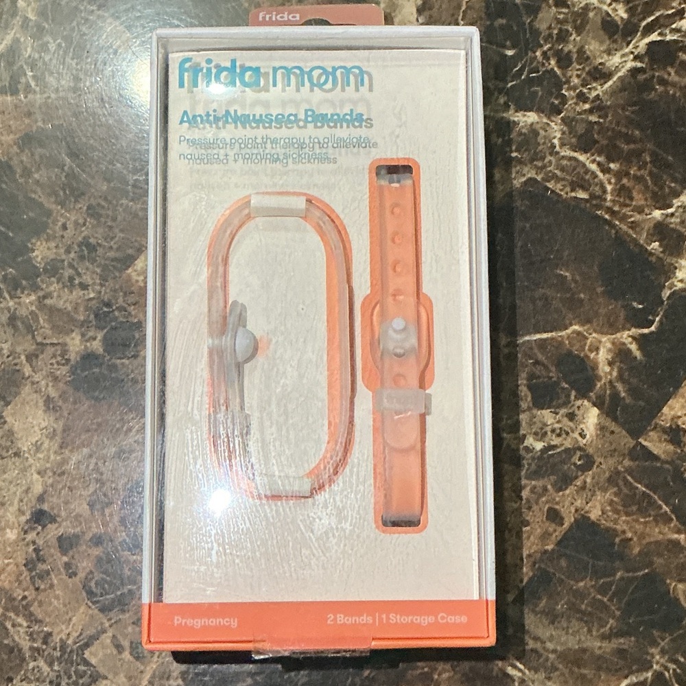 Frida Mom Anti-Nausea Bands in Orange
